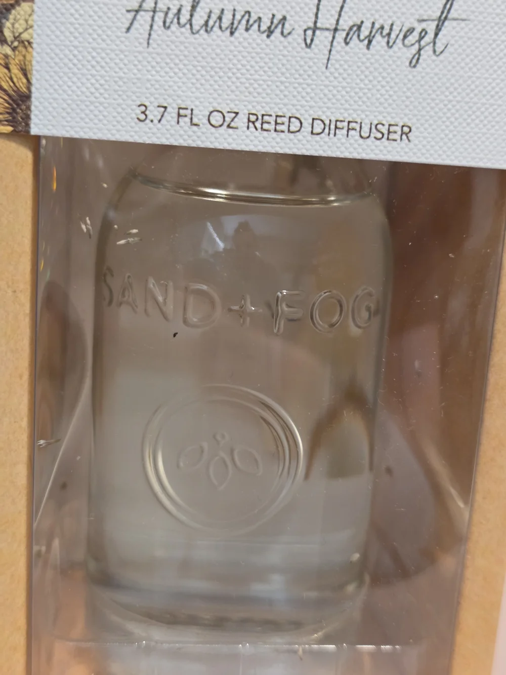 SAND + FOG Autumn Harvest Reed Diffuser – 3.7 fl oz / 110 mL